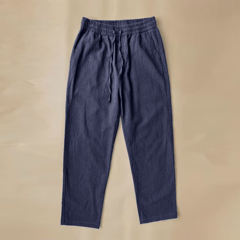 Pantaloni in Lino Comfort da Uomo