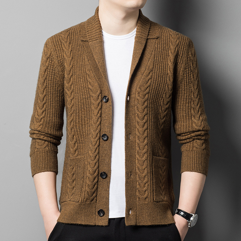 CARDIGAN IN MAGLIA JACQUARD PIERRE