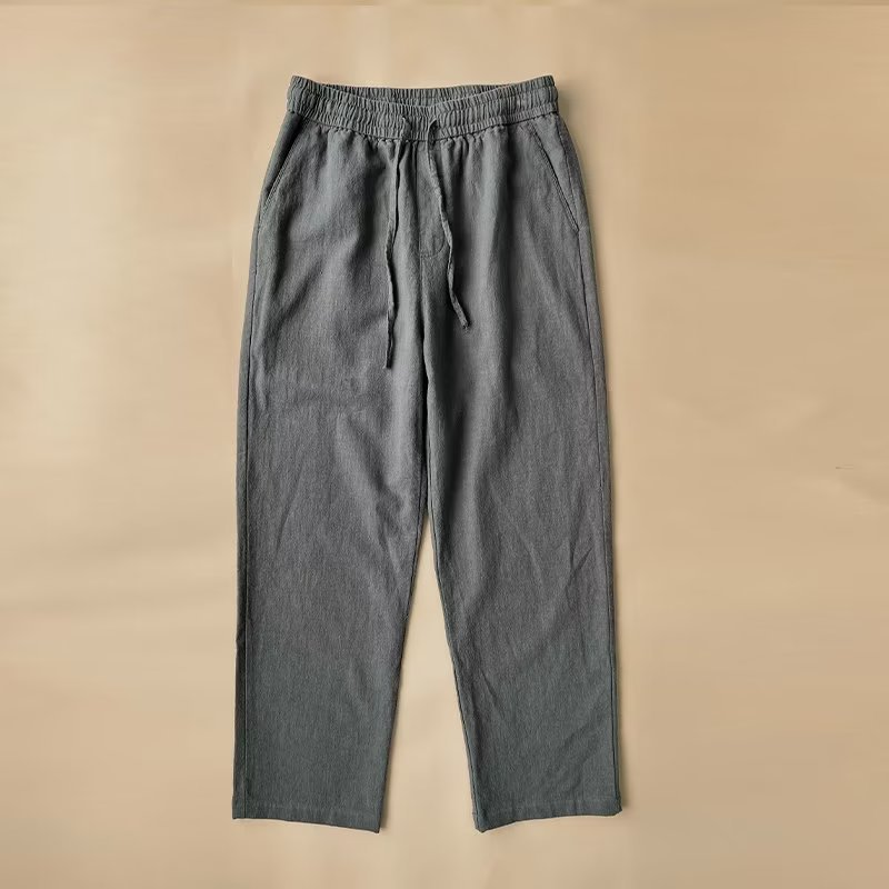 Pantaloni in Lino Comfort da Uomo